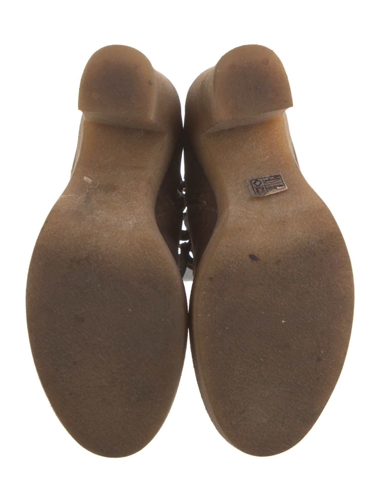 Barney's New York Nubuck Lace-Up Boots